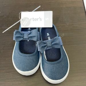 Carter’s blue maryjane shoes -never worn with tags